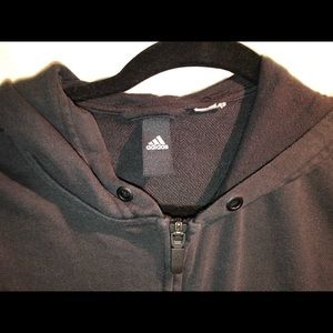 Women adidas zip up sweatshirt